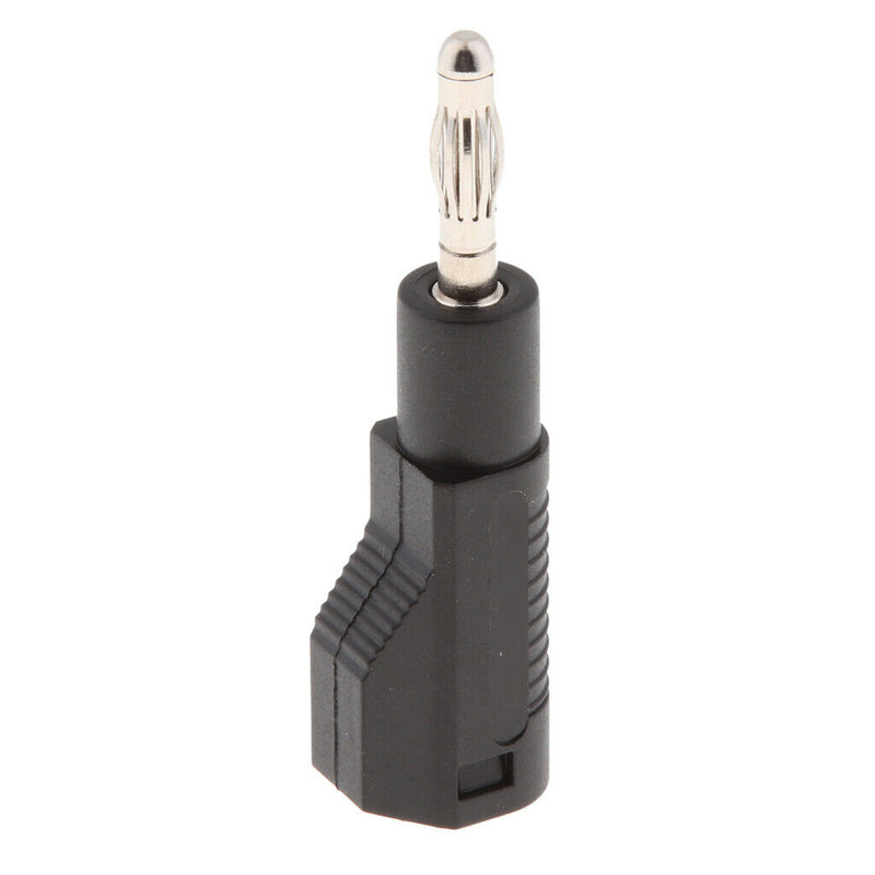 10Pcs Unshrouded Stackable 4mm Banana Plug Speaker Cable Connector Red+Black