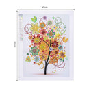 5D DIY Special Shaped Diamond Painting Novelty Tree Cross Stitch Embroidery