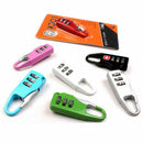 Security 3 Digit Combination Mini Travel Suitcase Luggage Bag Small Code Lock J8