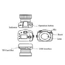 Y2000 720P Outdoor Sports Ultra-Mini DV Recorder Camera DVR Camcorder Webcam