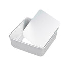 Aluminium Alloy Square Chiffon Cake Pan Removable Smooth Cake Convenient J1Z3