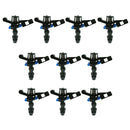 10pcs 1/2 inch Rotatable Spray Nozzle Swing Arm Sprinkler Head Garden Watering