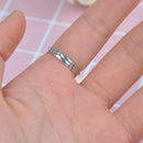 Mood ring band color changing by temperature ajustable child size Bj