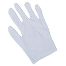 12 pairs 100% Cotton White Moisture Lining Glove Health Music Canvas Work