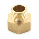 Metal Brass Metric BSP G 3/4" Female to NPT 1/2" Male Pipe Fitting Adapter @3C