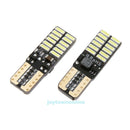 2pcs T10 4014 24 SMD LED Car Wedge Tail Side Light Reverse Parking Lamp Bulbs