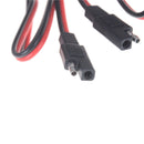 Quick Disconnect Wire Harness 2 Pin SAE DC Connector Cable Cord 14AWG 1FT LJ