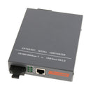 Built-in Gigabit Ethernet Media Convertor, Multi Mode Dual SC Fiber,