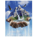 Waterfall 5D Diamond DIY Painting Kit Home Decor Craft 30 X 40cm