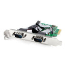 PCI-E PCI Express Dual Serial DB9 RS232 2 Ports Controller Adapter Card Gre