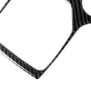Carbon Fiber Gear Shift Control Panel Frame Cover Trim For Alfa  Giulia
