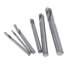 6Pcs High Speed Steel Straight Shank Twist Drill Bit Set M3 M4 M5 M6 M8 M10
