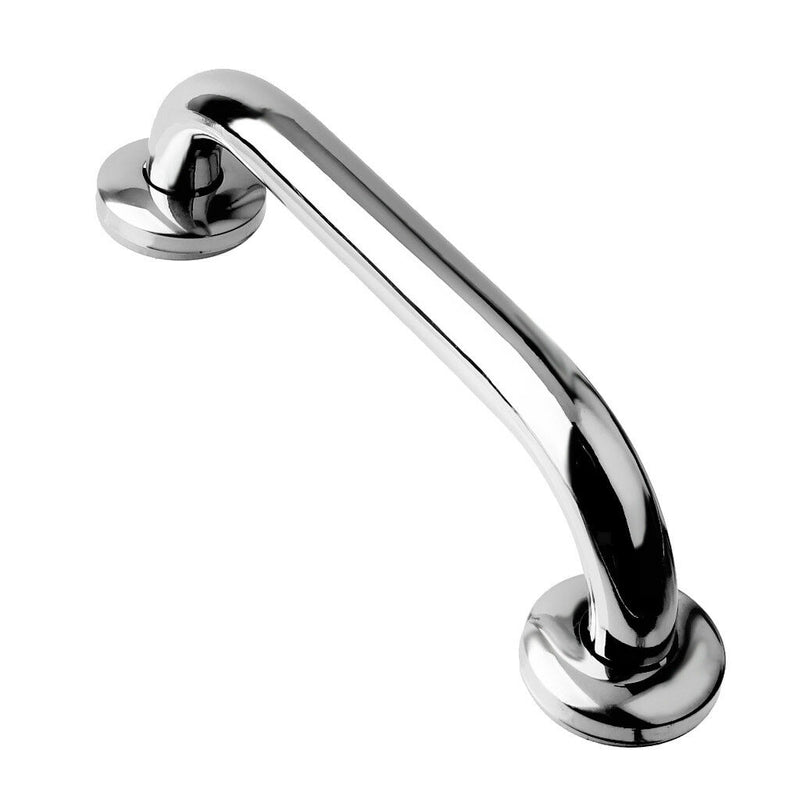 Stainless Steel Bath Grab Bar Heavy Duty Wall Grip Handle Towel Rail - 300mm