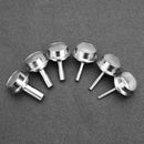 6pcs 2/3/5/7/8/10mm 45 Degree Bent Hot Air Guns Nozzles for 861DW Soldering