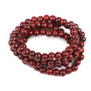 108pc 8mm Wood Beads Tibet Buddhist Prayer Bracelet Bangle Mala Necklace