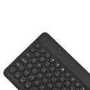 Portable Bluetooth 3.0 Keyboard Rechargeable PC Wireless Keypad (Black) A