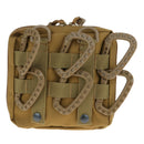 3 Pieces Carabiner Clip Keychain Outdoor Backpack Snap Hook Tan Qty Hard Plastic