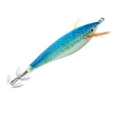 5pcs 11cm Fishing Lure Squid Lures Wood Shrimp Bait Wobbler Luminous Squid