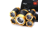 T6 High Power Lantern Waterdichte Led Induction Zaklamp Head Light OplaadbareFT
