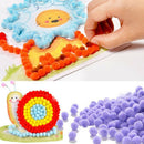 100Pcs Pom Pom 1cm Wool Felt Balls Hand Beads Nursery Christmas DIY Craft