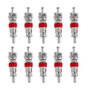 10 Pieces Tire Valve Core for Bicycle Motorcycle Schrader Tube