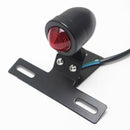 Black Motorcycle Brake Stop Turn Light Lamp Blinker Mounting Kit