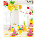 Tropical Pineapple Coconut Drink Cups, 10PCS Plastic Hawaii Party Cups with