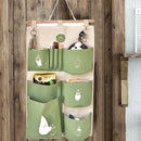 Decorative Home Organizer Wall Door Pouch Holder Closet Hanging Storage Cas