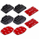 For GoPro HERO2x Helmet Adhesive Mounts Action Camera Curved Flat Holder Pads