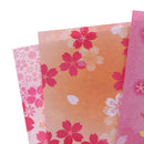 1Box square origami paper double sides cherry folding sakura papers DIY d F 3C