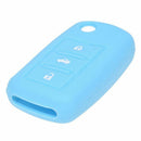 Silicone Remote Key Case Cover Plip 3 Button for  Passat Seat Skoda