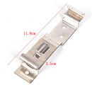 1pair Car License Plate Frame Holder Trailer Number Plate Clips Spring Loa 3C