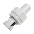 55 x 30mm White Air Foot Pump Hose Adapter Connector for Inflatable Boat Kayak
