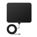 Large Flat 1080P HD TV Amplifier Indoor Digital TV Antenna 80Miles Range