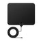 Large Flat 1080P HD TV Amplifier Indoor Digital TV Antenna 80Miles Range #gib
