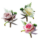 Pack of 3 Wedding Bridal Corsage Bridesmaid Wrist Flower Corsage Flowers for