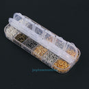 120pcs Lobster Clasps Hooks 840pcs DIY Making Jewelry Findings Metal Jump Rings