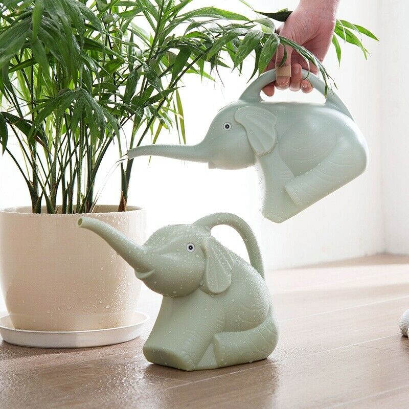 Plastic Garden Elephant Watering Can Gardening Tools Plant Flower Pot Outdo