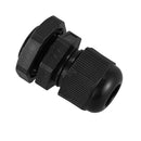 36 Pcs Black PG9 Plastic Connector Gland for 4mm-8mm Cable I9C6