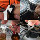 1Pcs 20 In 1 Multi-tool Gear Camping Pocket Outdoor Survival Keychain Key Ope Tw