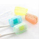 1set/5x New Portable Travel Toothbrush Head Cover Case Protective Caps N.ES