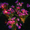 2pcs Solar Lights Ground Buried Light Waterproof Garden Flower Lamp (Pink) A
