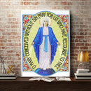 5D DIY Special Shaped Diamond Painting Religious Cross Stitch Mosaic Kit