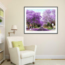 5D DIY Full Drill Diamond Painting Bauhinia Cross Stitch Mosaic Craft Kit