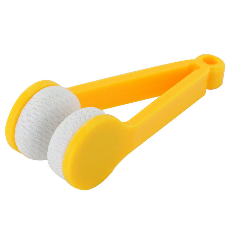 Sunglasses Eye Glasses Spectacles Microfiber Cleaner Cleaning Brush Wipe Kit