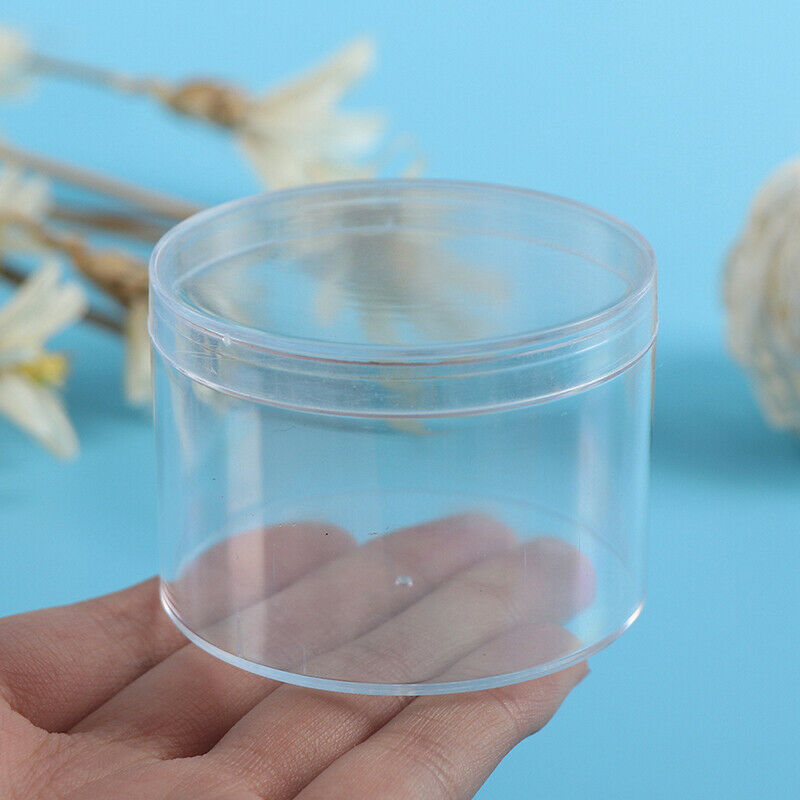 1Pc 100ML Transparent Plastic Container Box For DIY Mud Clay Accessory Tool