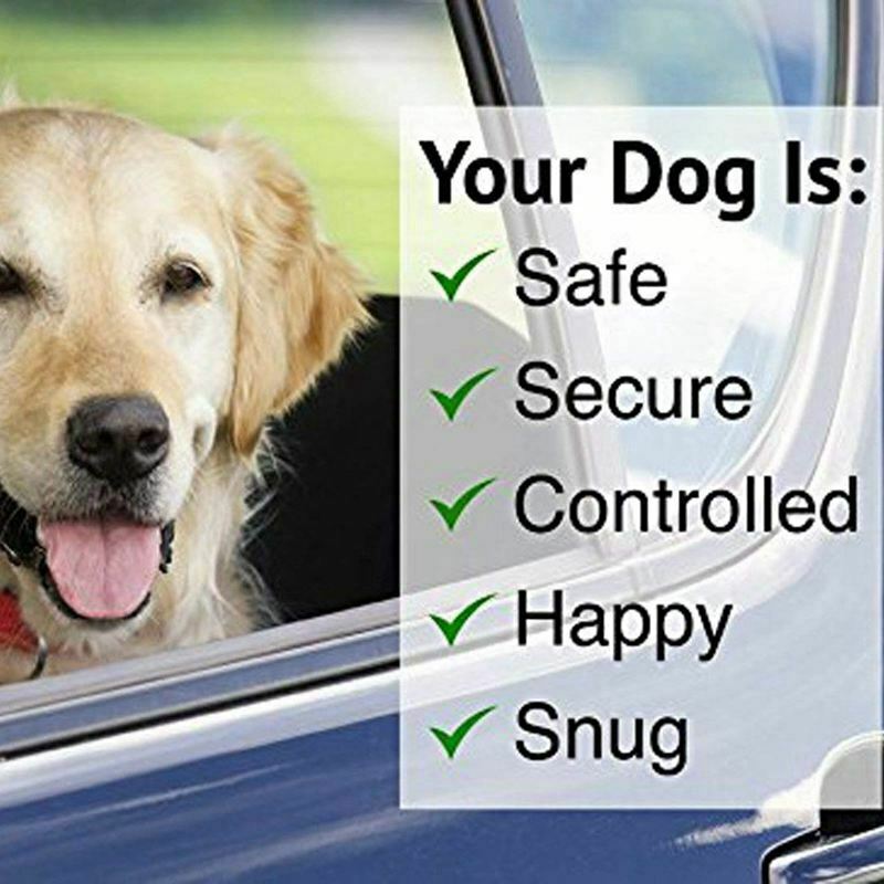 2 Packs Dog Cat Safety Seat Belt Strap Car Headrest Restraint Adjustable Ny Y4Q5