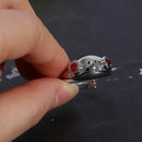 Frog Animal Rings For Women Lady Girl Cute Fashion Open Adjustable Ring JewSEAU