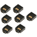 Qty(7 Pcs) 3.5mm Jack Headphone Audio Component Port Part for Xbox One Black