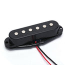 1pc Black Single Coil Sound Pickup for 6 Strings Electric Guitar Harmonious  Z